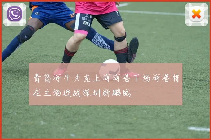 青岛海牛力克上海海港下场海港将在主场迎战深圳新鹏城